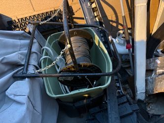 Large Spool of Steel Wire Cable