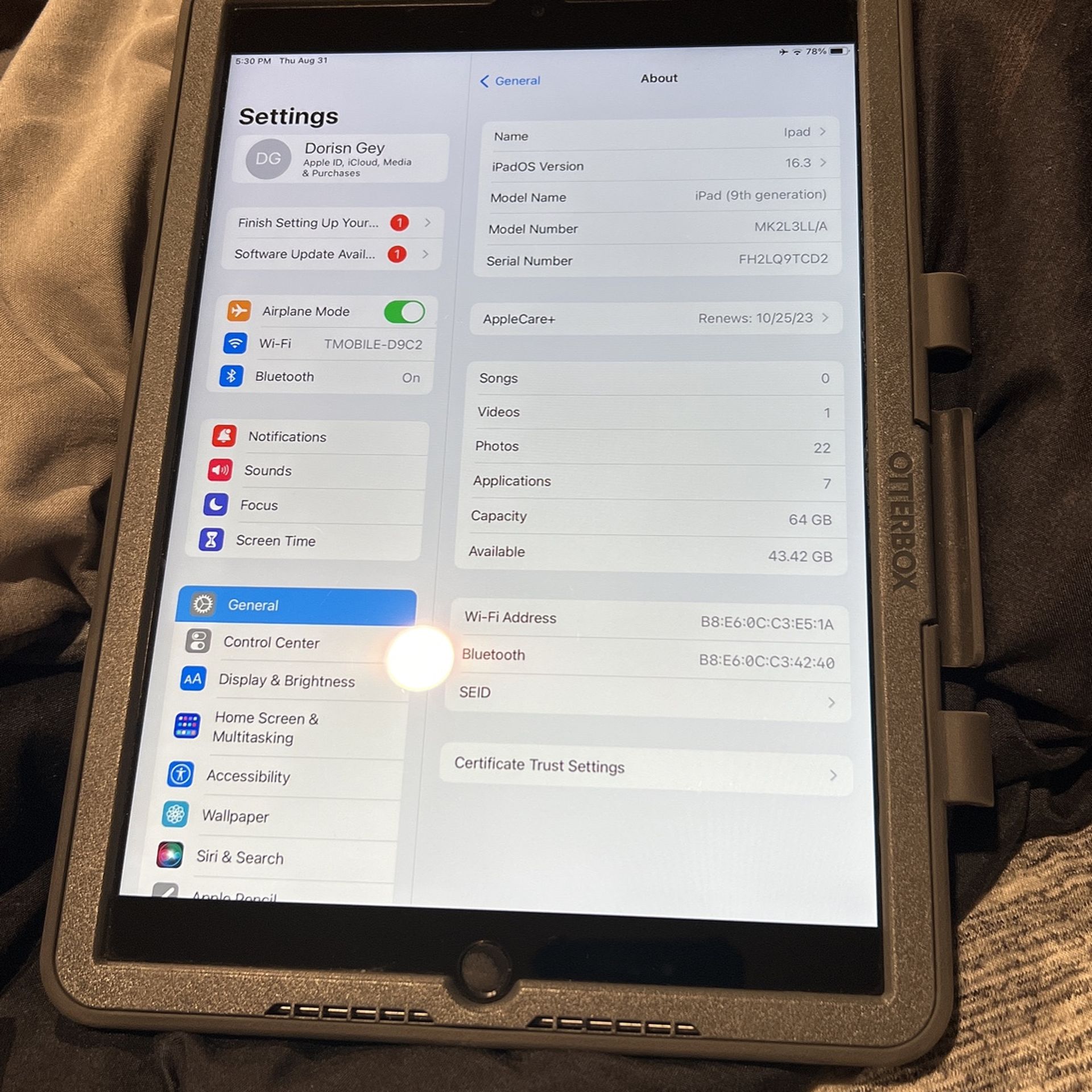 iPad 9th Gen