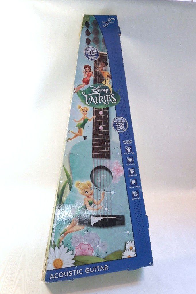 Disney fairy acoustic guitar