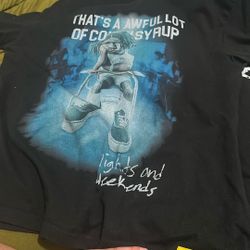 Awful Cough Syrup Shirt Large