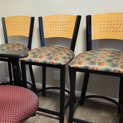 Commercial Bar Stool/Chairs - Heavy Duty and Clean!