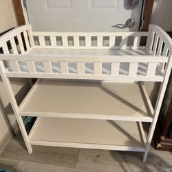 White Baby Changing Table