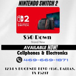 Nintendo Switch 2 Brand New Available Now-On Payments With Just $50 Down