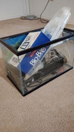 Small aquarium full setup. Low price