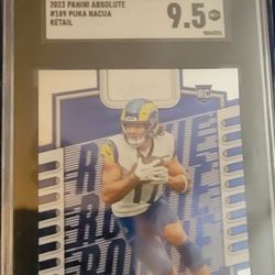 Puka Nacua Rookie Card Graded