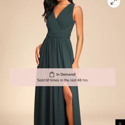 Lulu’s Thoughts of Hue Surplice Maxi Dress