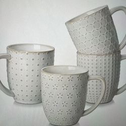 Ceramic Cups Set Of 4 - 16oz