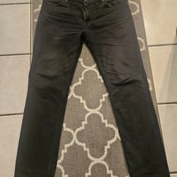 Levi's Slim Fit Black Pants 33x30 Jeans