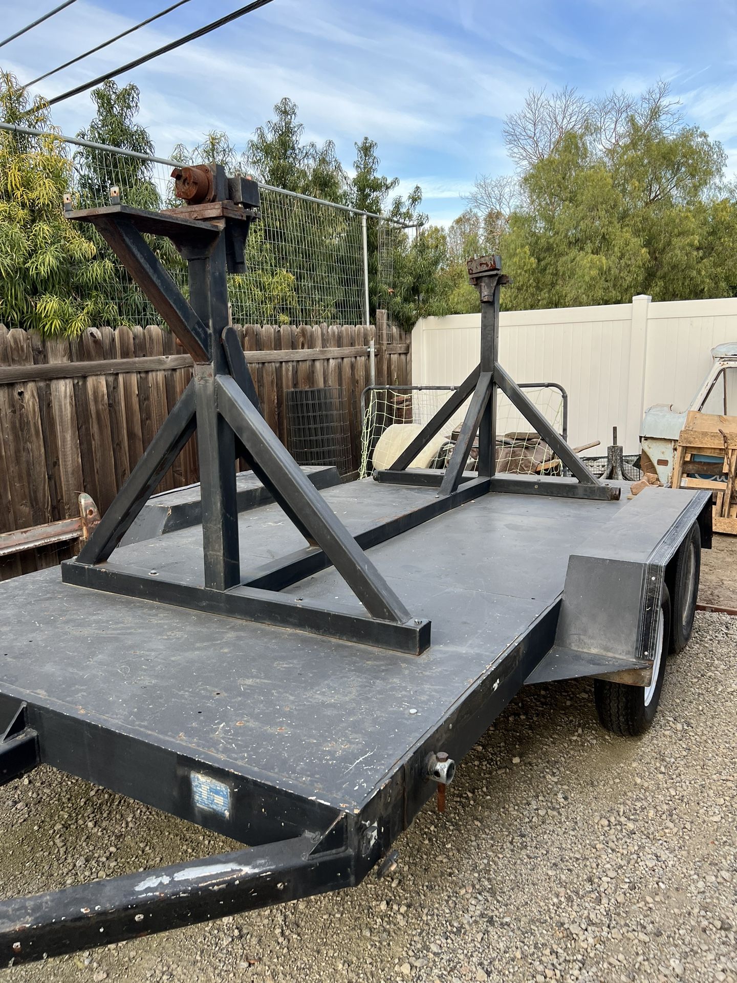 Heavy duty rotisserie frame