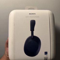 Sony WH-1000XM6 Wireless Noise Canceling Headphones - Midnight Blue
