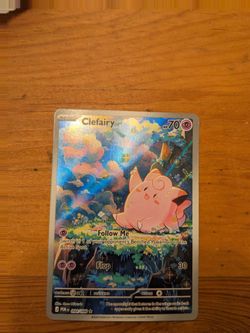 Mint condition Clefairy illustration rare  Mega Evolution Perfect Order