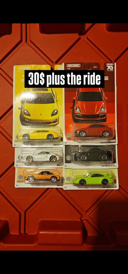 Matchbox Porsche Set