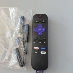 Roku Remote With Extra Batteries