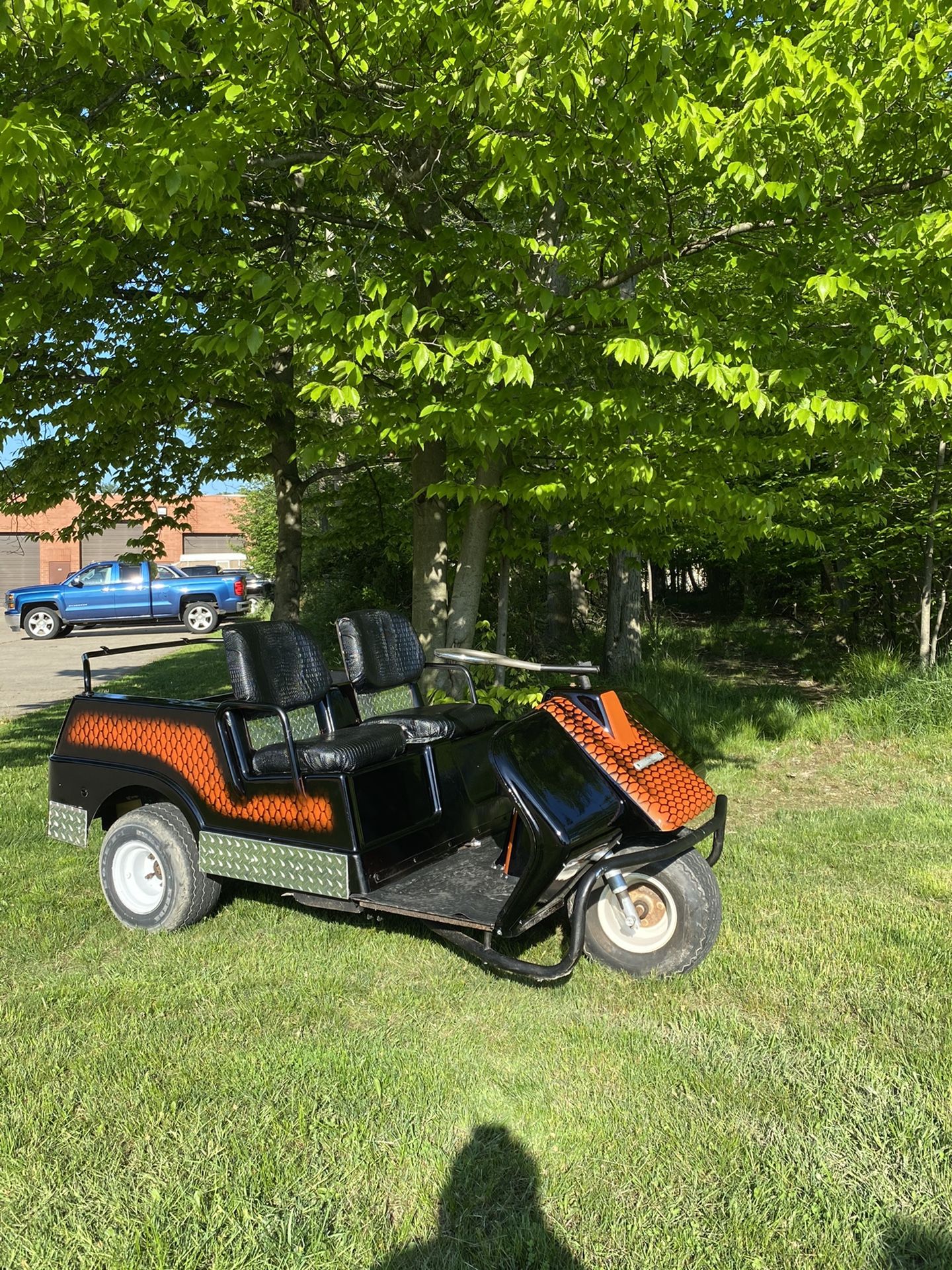 Harley-Davison golf cart