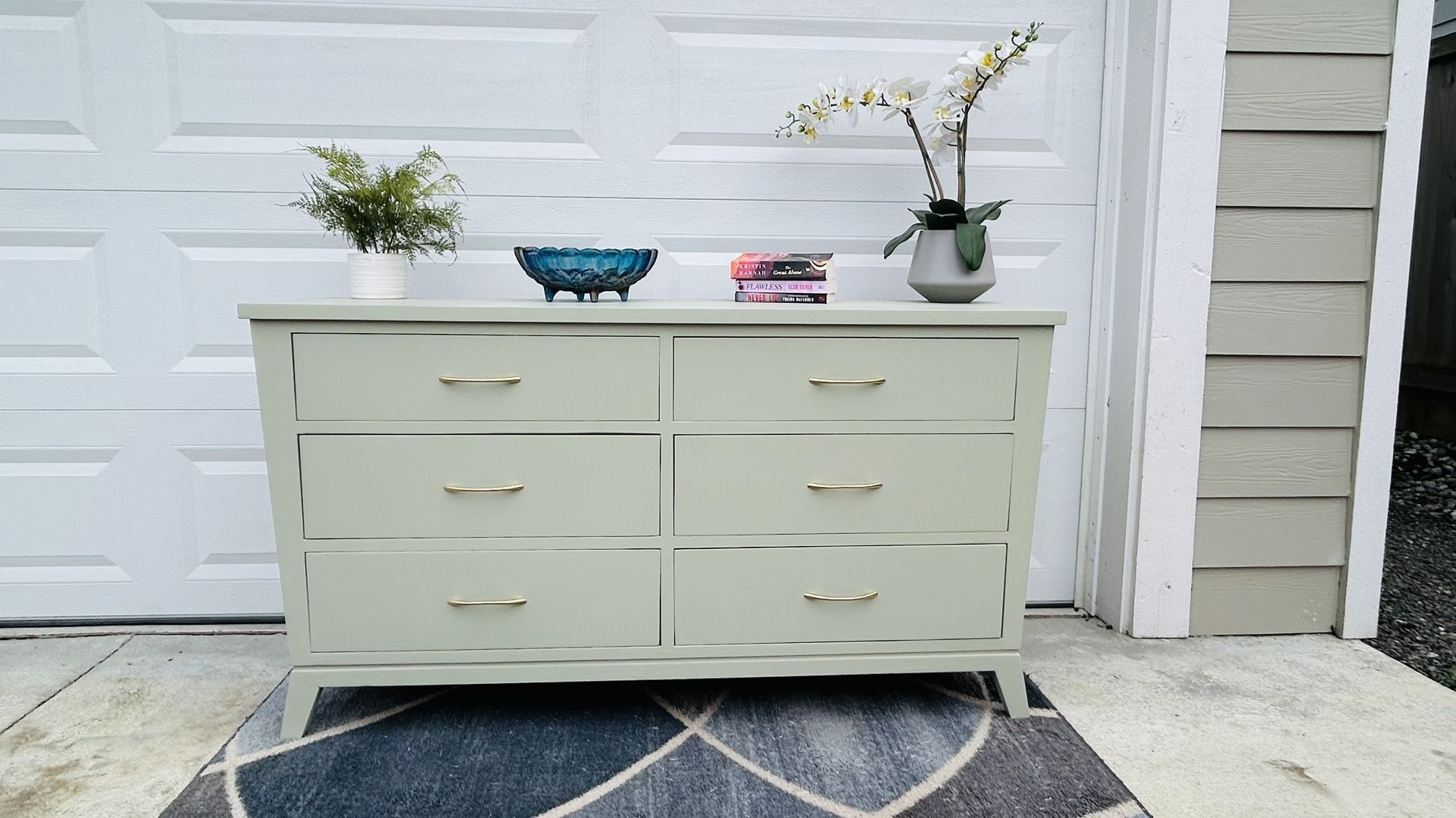 Dresser-6  drawers, refinished 