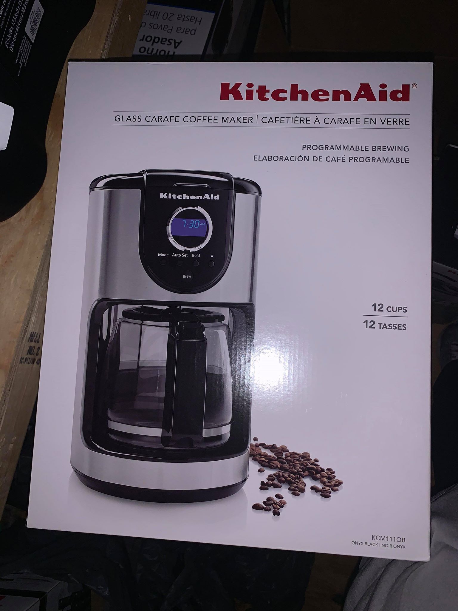 KitchenAid 2-Cup Glass Carafe Coffee Maker -Brand New - $90 obo