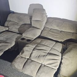 FREE POWER RECLINER COUCH. 