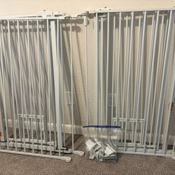 (2) Extra Tall Pet Gates
