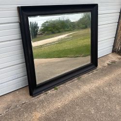Rustic Framed Mirror 