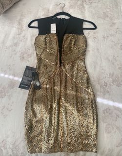 Dress Bebe Sequence