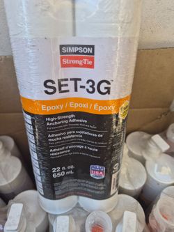 Simpson Strong- Tie  Epoxy SET-3G