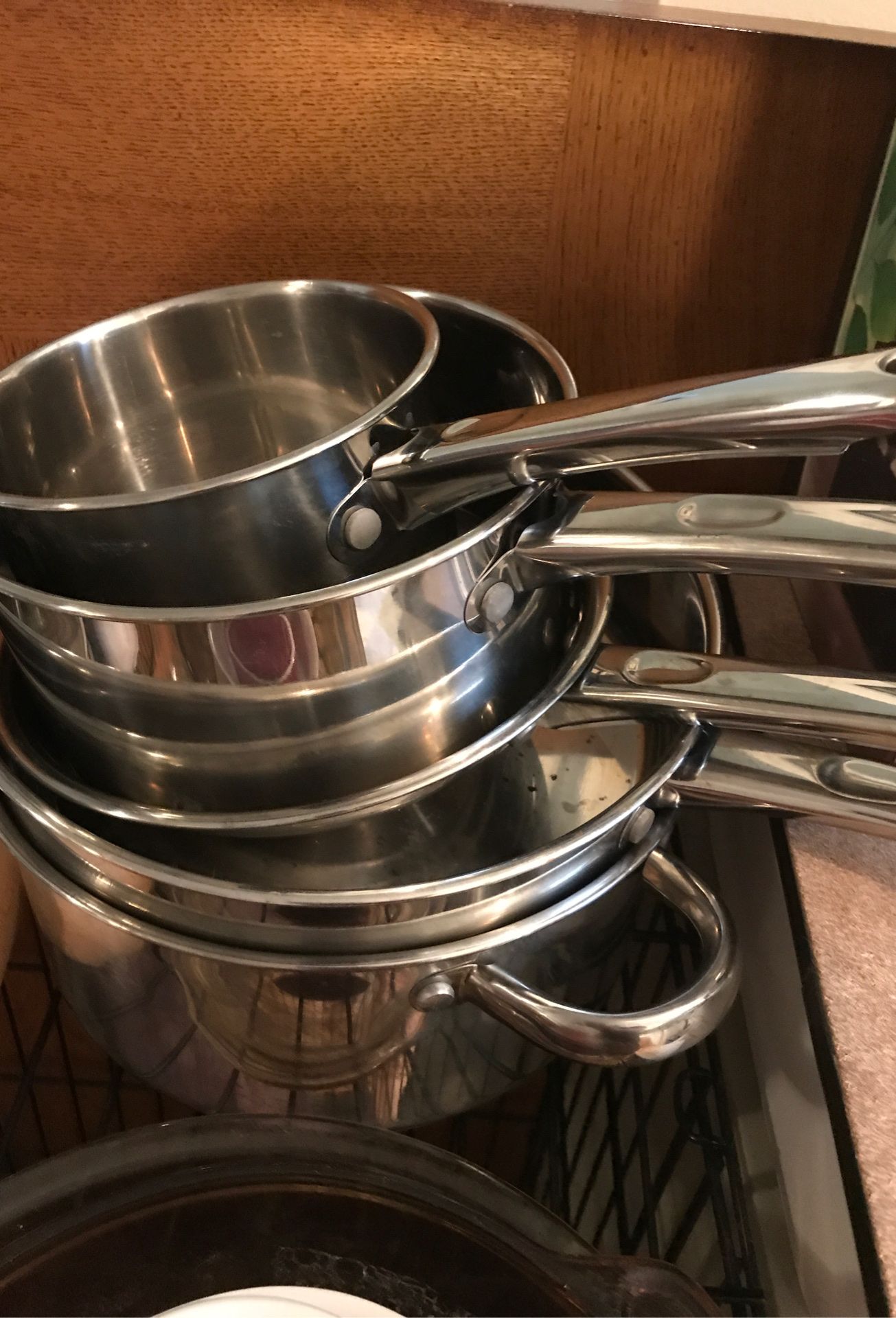 Stainless steel kitchen ware