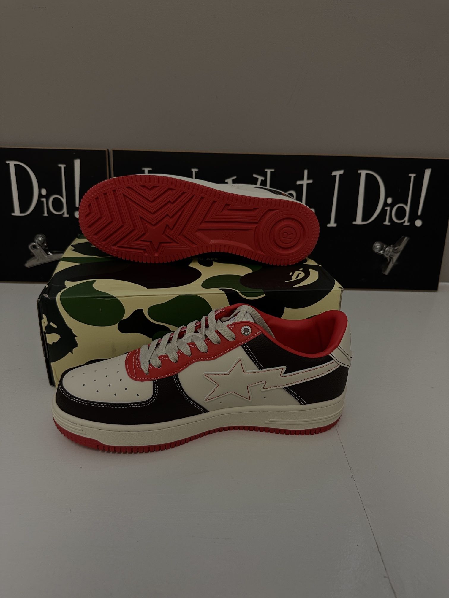 A Bathing Ape Kanye West x Bapesta FS-001 Low College Dropout