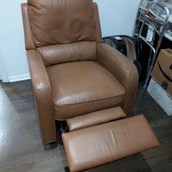 Like New - Brown Reclining Rocking Chair