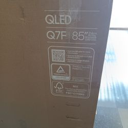 SAMSUNG 85"INCH QLED 4K Q7F 