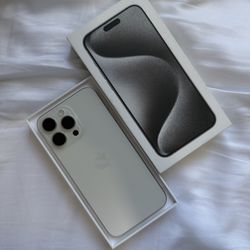 IPHONE 15 PRO MAX 512GB White Titanium Tmobile