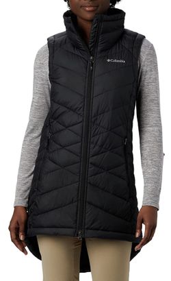 Women's Heavenly™ Long Vest SIZE M BLACK