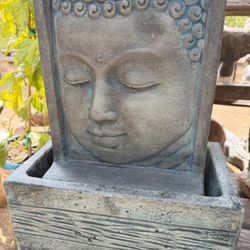 Concrete Budha Fountain