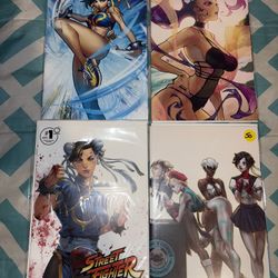 Street Fighter Comic Lot 