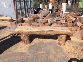 wood bench