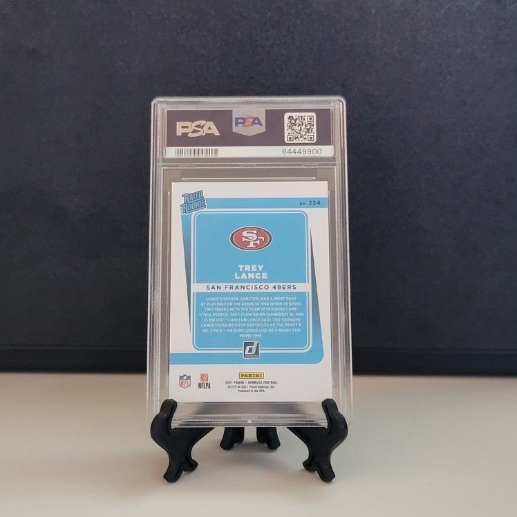 Trey Lance Rated Rookie Card 2021 PSA 10 🔥