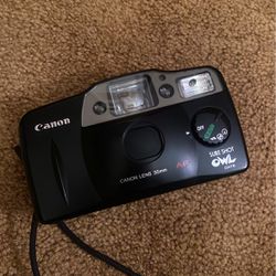 Canon Sure Shot Owl 35mm Camera