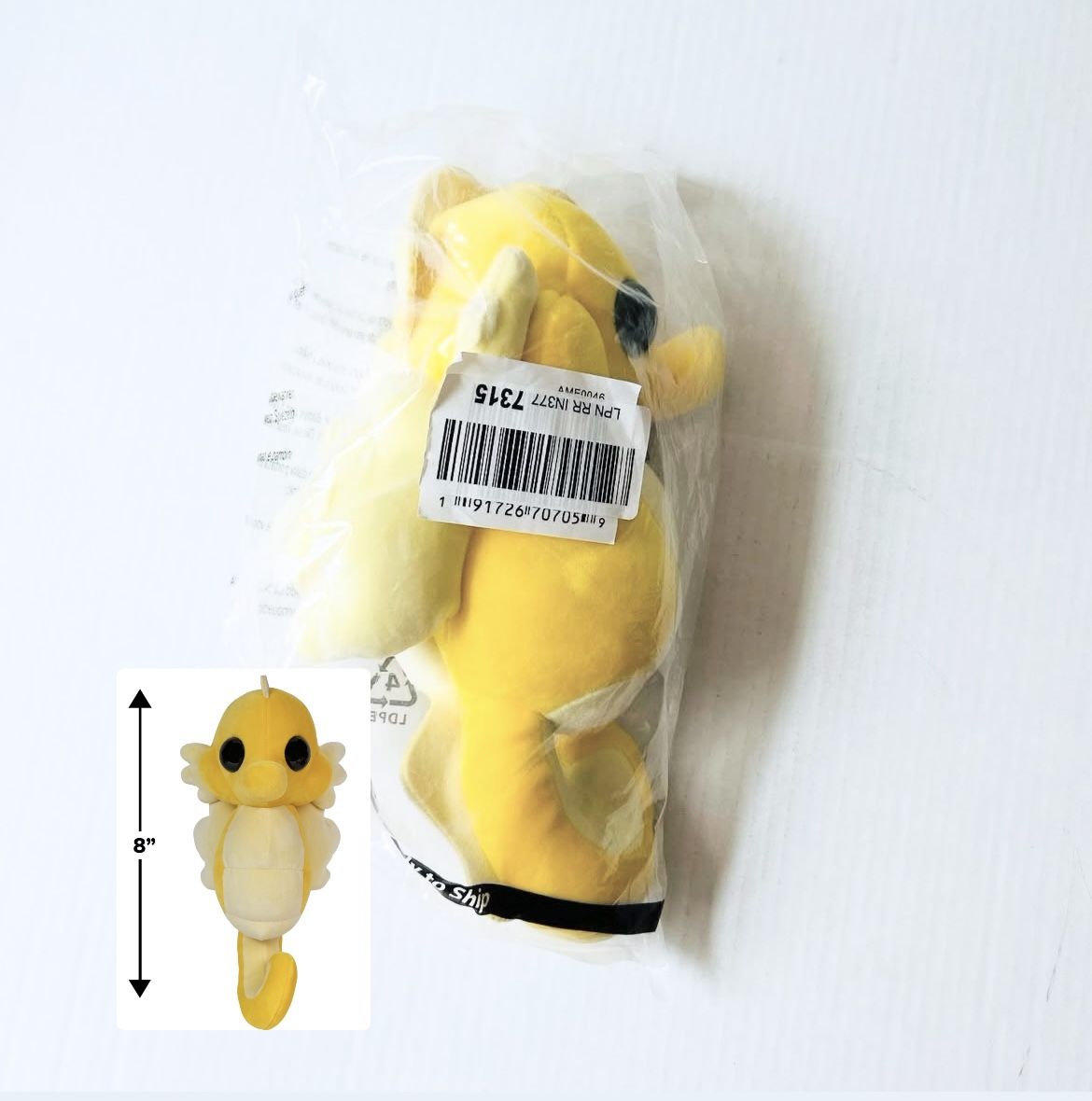 Adopt Me! Seahorse Pet Plush