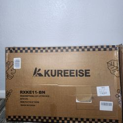 Cat Litter Box Enclosure, Cat Litter Box Enclosure Furniture with Cat Litter Mat, Handwoven Rattan Cat House with Metal Heightened Feet, 31.2×19.6×24.