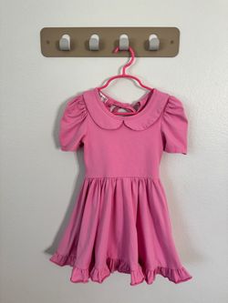 Girls Pink Dress Size 5 Girlhood Little Stocking Co.