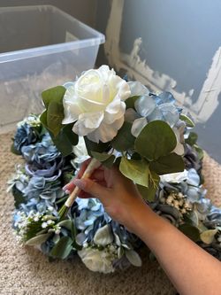 Blue bouquet / centerpieces