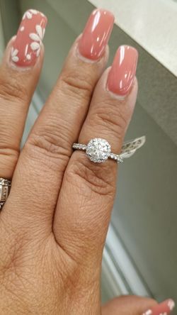 Halo Engagement Ring