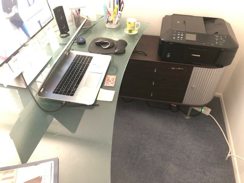 L Shaped Office Work Desk
