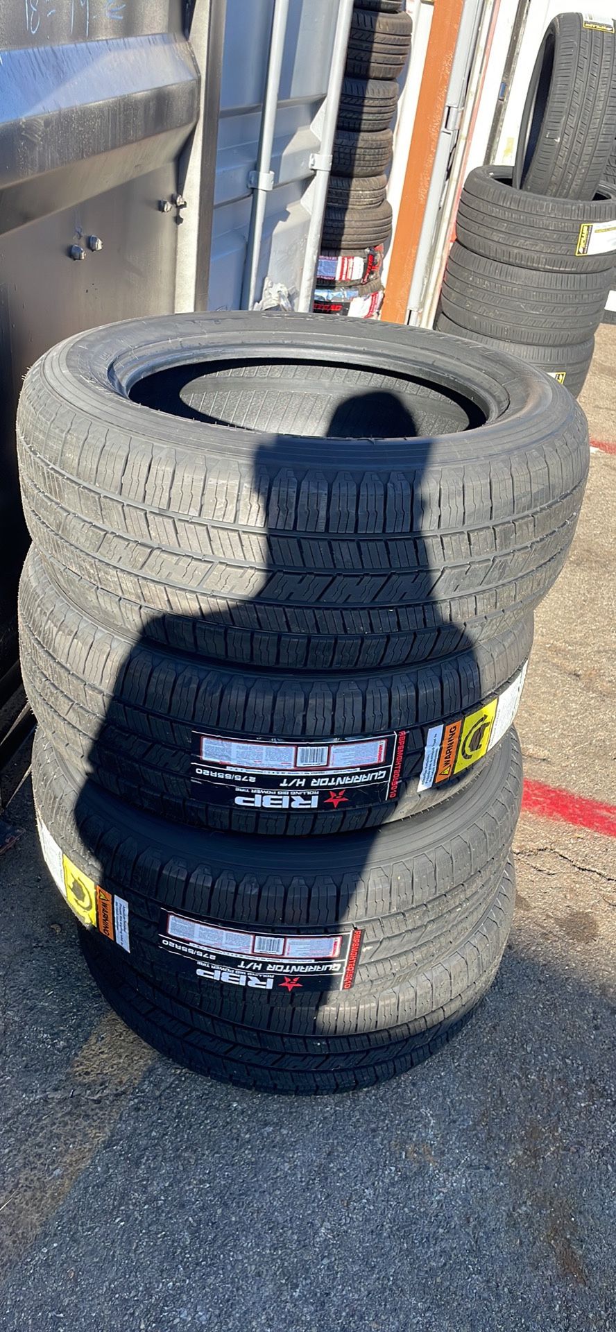 275-55-20 RBP All Season Tires installed (4) New 50,000 Mile Warranty-We Finance