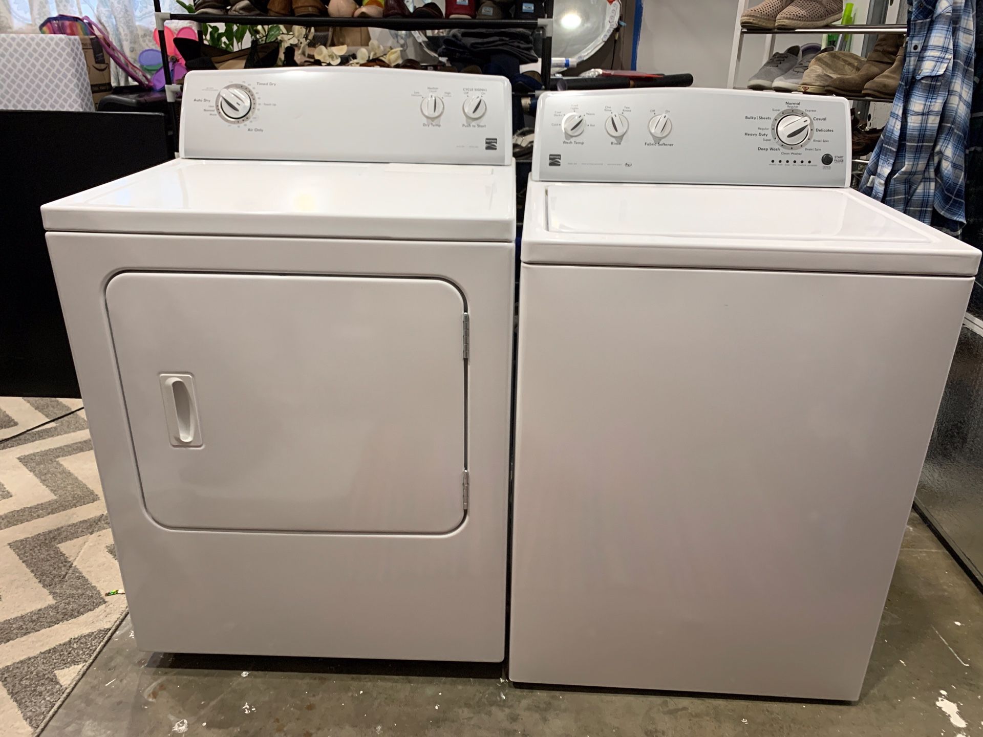 Pending Pickup - Kenmore 400 series washer & dryer