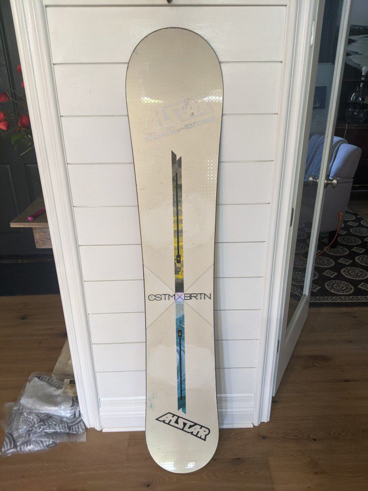 Burton Custom 160 Snowboard  EST Channel Deck 