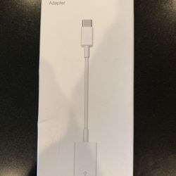 USB C To USB Apple Adapter 