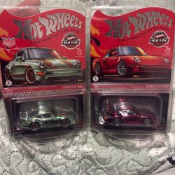 Hot Wheels Rlc Porsche Lot (959 And 964)