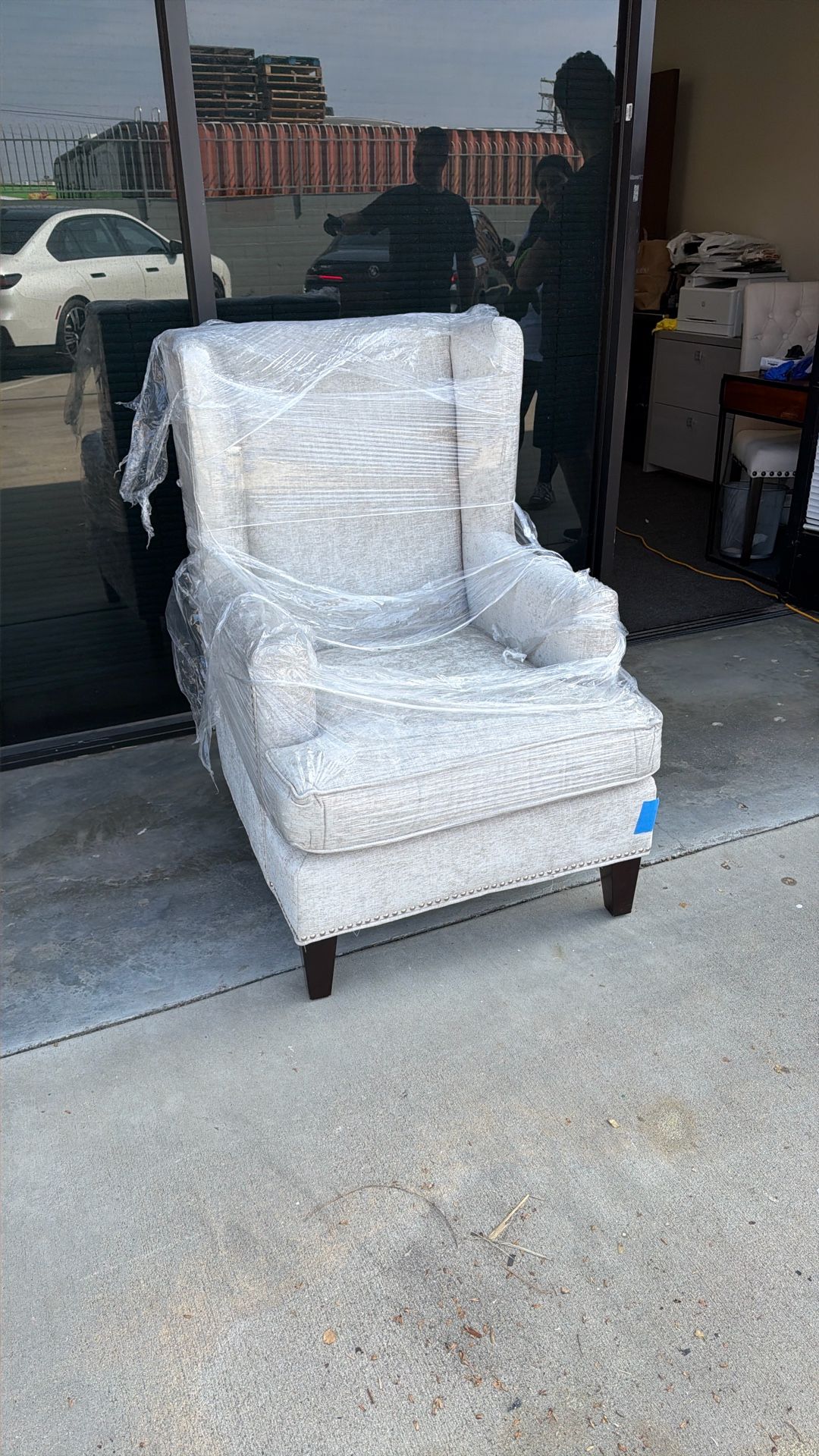 Arm Chair Cream Color