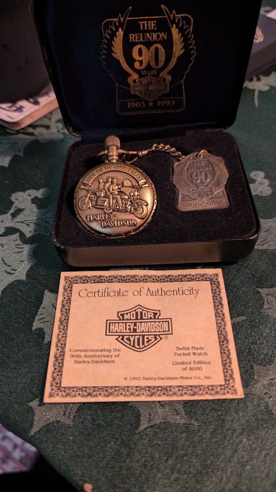 Pocket Watches Harley Davidson