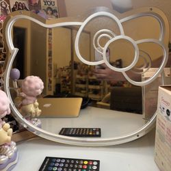 Hello kitty vanity wall mirror